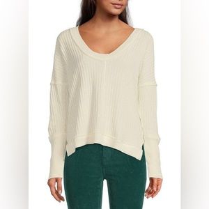 NWOT Free People New Magic Thermal Top